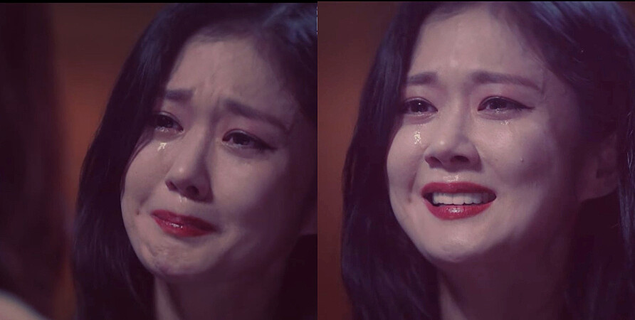 大發不動產張娜拉哭戲 5.不捨 6.送別 (以上截圖 愛奇藝)