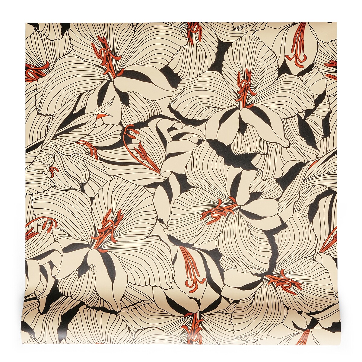 花卉紋樣壁紙，NT16,500。