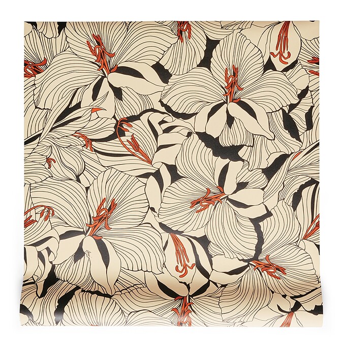 花卉紋樣壁紙，NT16,500。