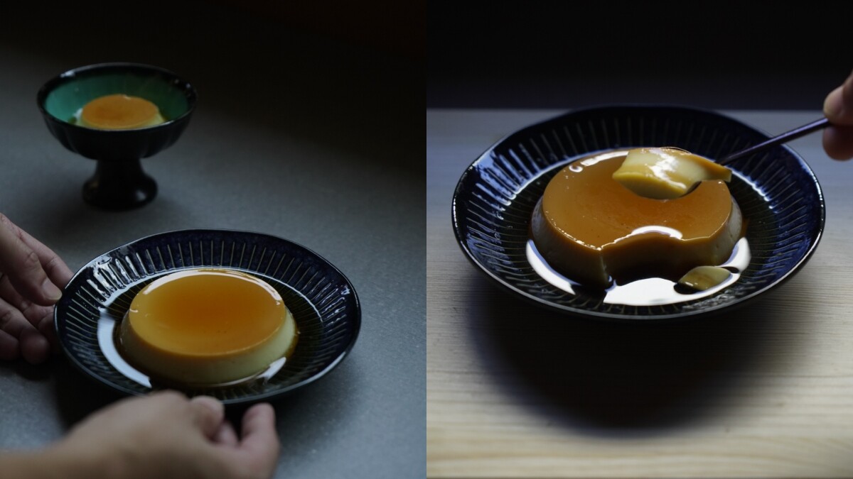 【宅時尚甜點by大口心心】萊恩家的焦糖布丁，超簡單食譜可以親子一起動手做