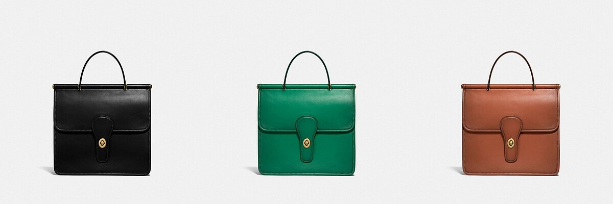 Coach Willis 頂部提把手袋,售價NT$23,800