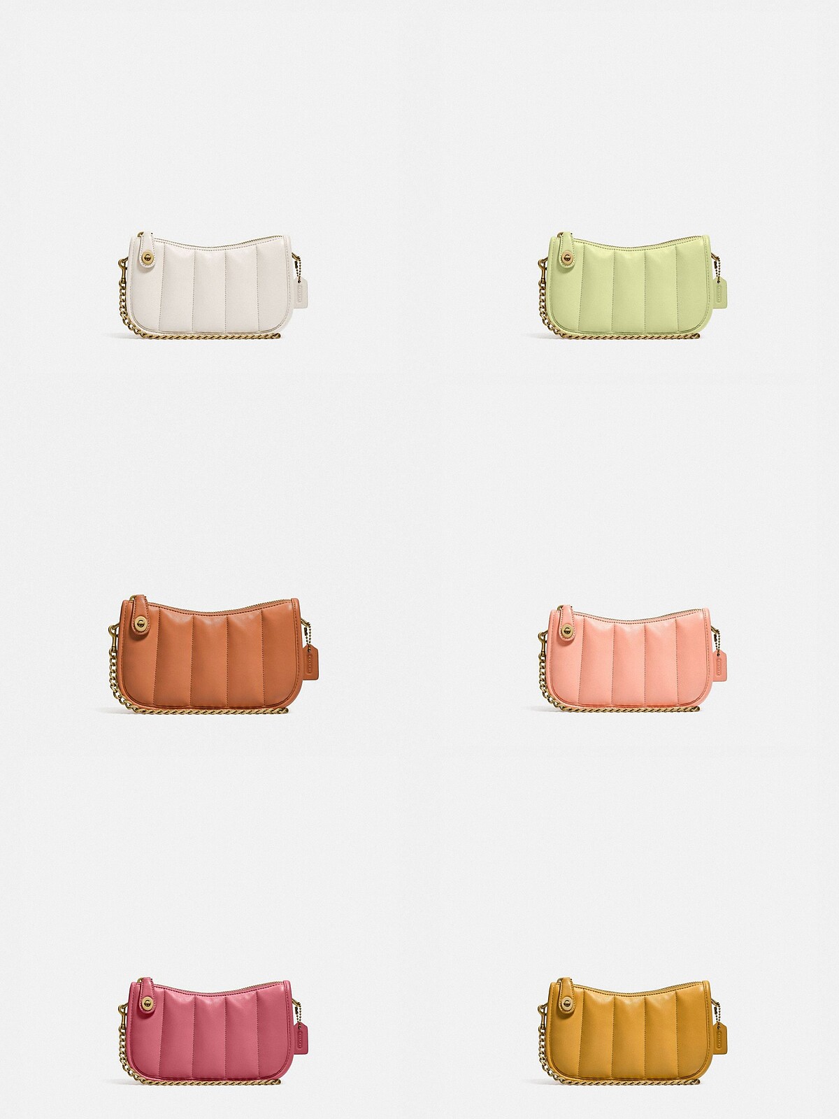 Coach Swinger 20絎縫手袋,售價NT$13,800