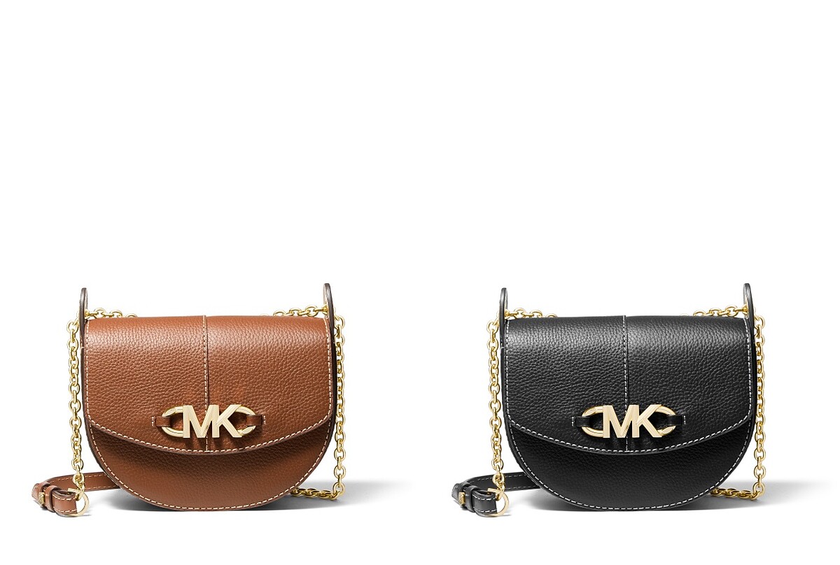 Michael Kors Izzy馬鞍包(素色款),售價NT$14,000