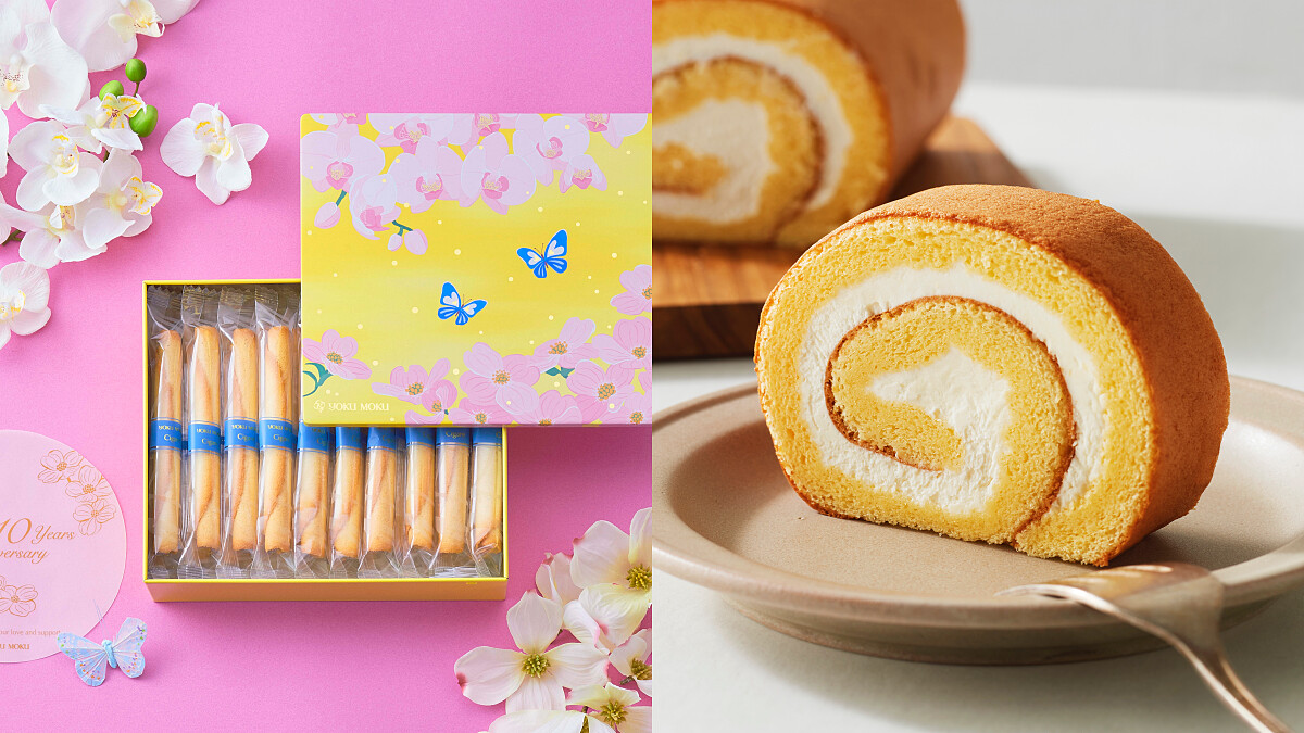 志玲姊姊御用禮盒 Yoku Moku，「10周年台灣限定版」原味雪茄蛋捲禮盒、南青山生乳捲上市