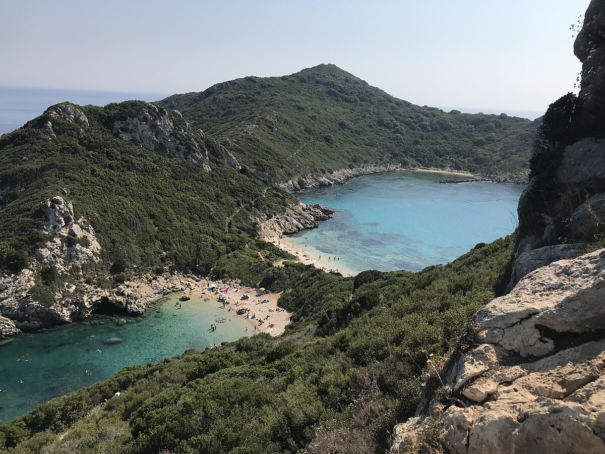 ▲希臘美景讓他們難忘。（圖／方俞 & 君毅提供）