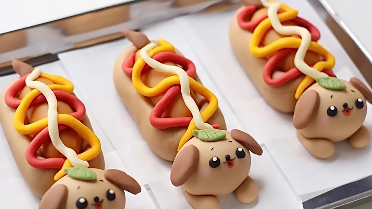 爆炸可愛！小紅書「超萌熱狗堡」麵包食譜&amp;做法大公開，這麼萌怎麼捨得吃