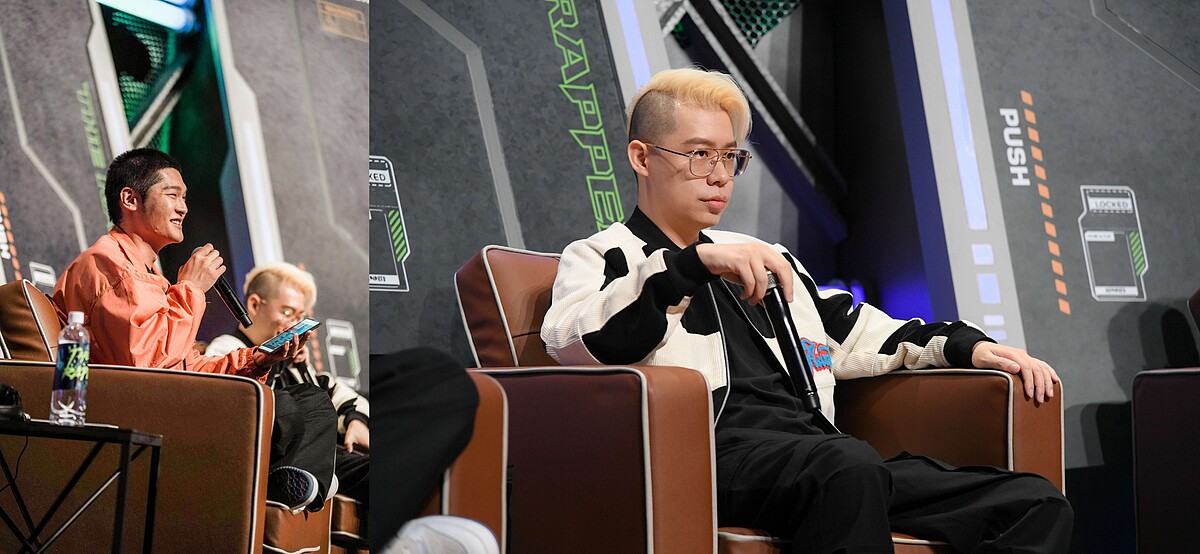 《大嘻哈時代》導師Leo王、剃刀蔣。