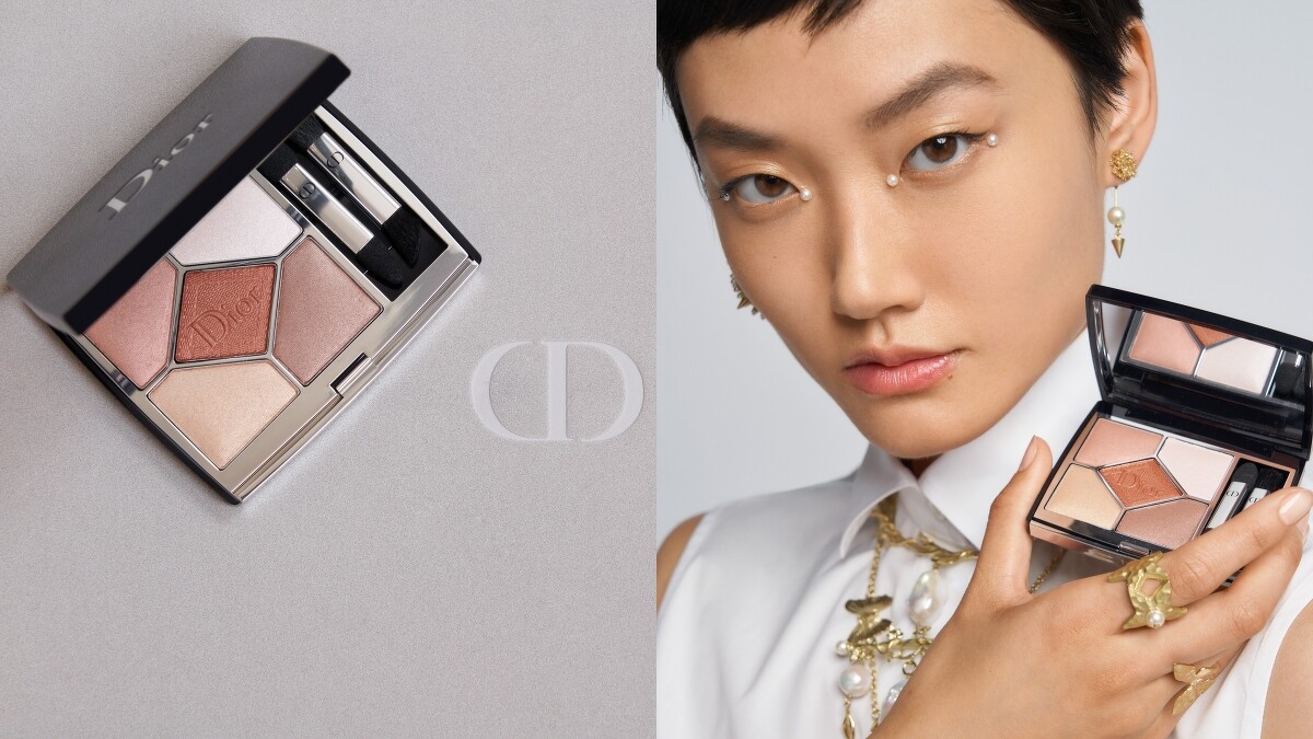 迪奧2022度假系列,由迪奧全球彩妝創意形象總監Peter Philips設計並執行後台彩妝(攝影:Lakovos Kalaitzakis for Christian Dior Parfums)。