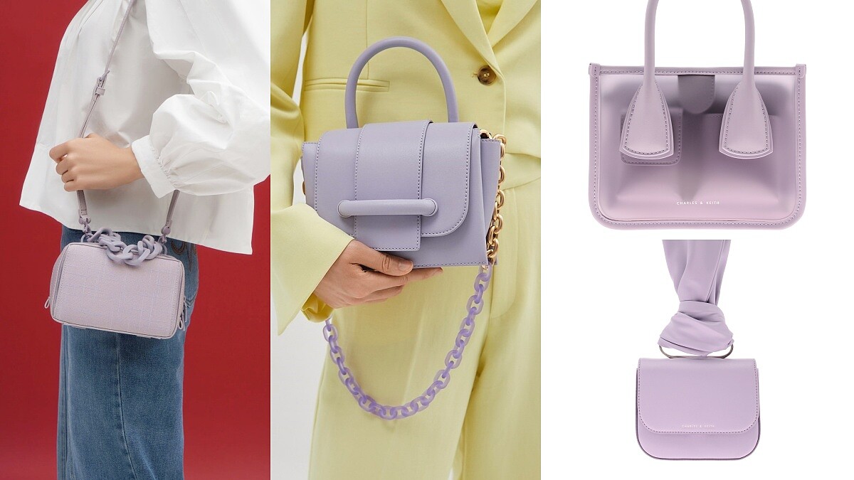 小資女最愛的小CK再推「丁香紫」包包推薦TOP6！果凍系、手拿包、粗鍊帶…最夯的時髦元素通通都有