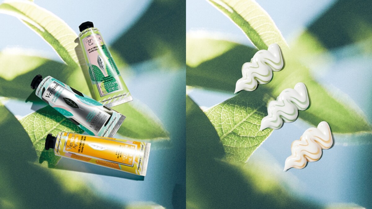 歐舒丹 玩色沁涼護手乳系列，各NT400