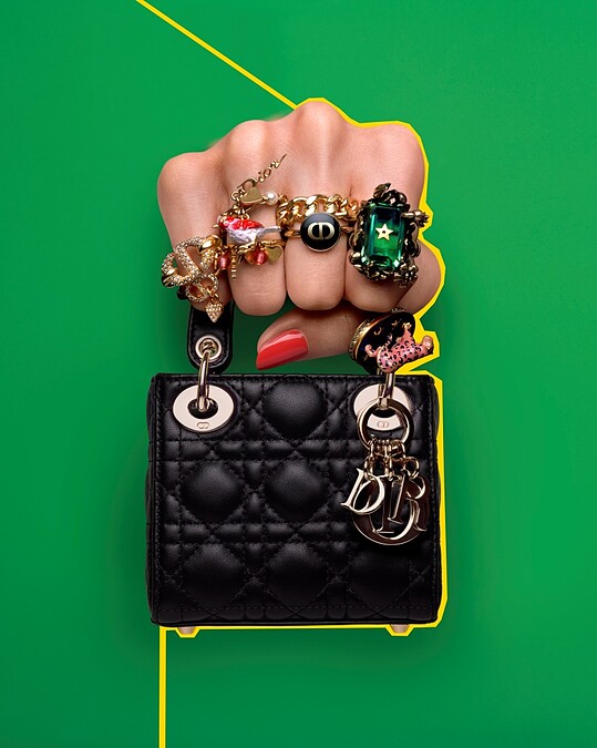 微型Lady Dior手袋，NT100,000