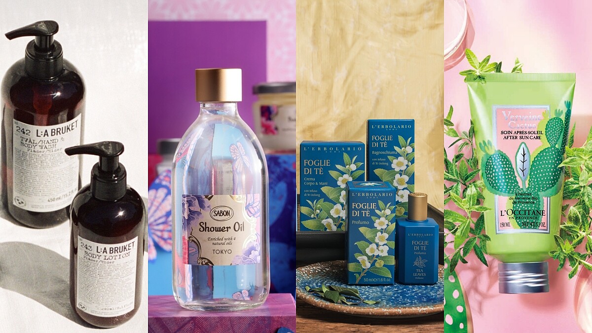 2021夏天身體保養推薦：歐舒丹馬鞭草、SABON晶透夢境、L:a Bruket接骨木花、蕾莉歐茶香…最消暑的香氣安撫夏日燥熱