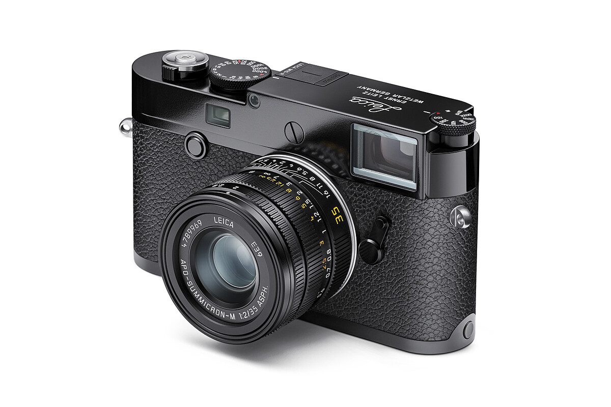 徠卡Leica M10-R 黑漆版側面。