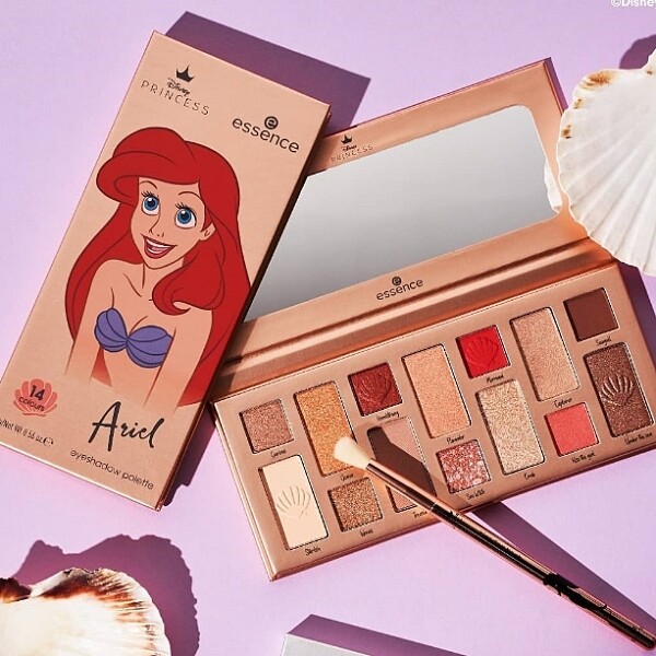 Disney&times;essence小美人魚眼影盤