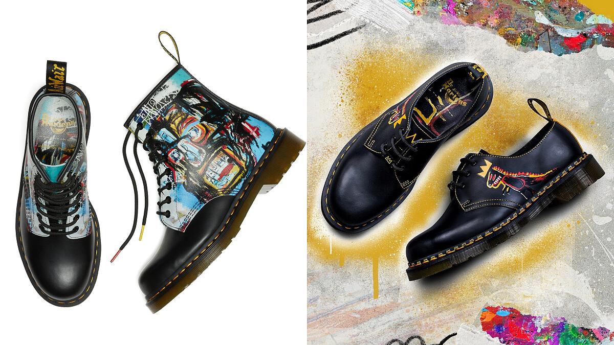 Dr. Martens換上街頭塗鴉新衣！經典1460八孔馬汀靴、1461 皮鞋再添個性潮流感