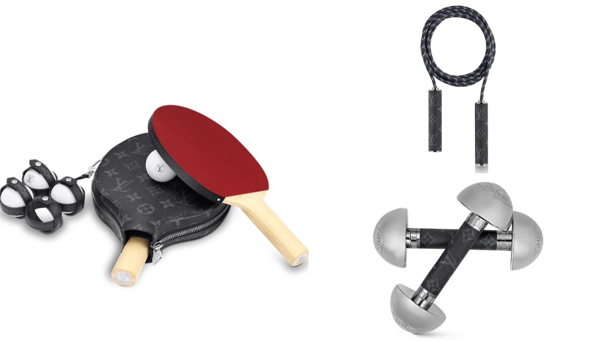 居家防疫延期必備!LV線上購物網推薦4大運動裝備,還有超奢華老花睡眠眼罩(附售價)