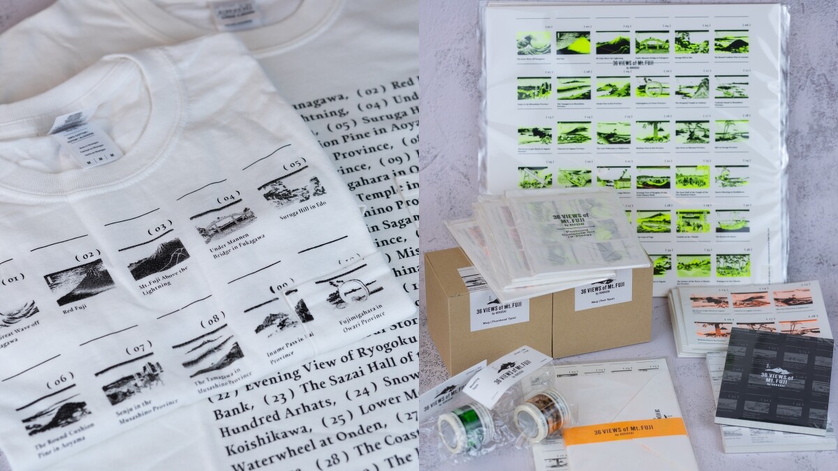 浮世繪巨擘葛飾北齋限定販售商品