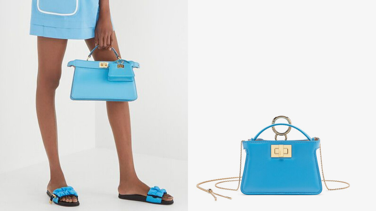 Fendi Pico Peekaboo吊飾,售價NT$ 30,500
