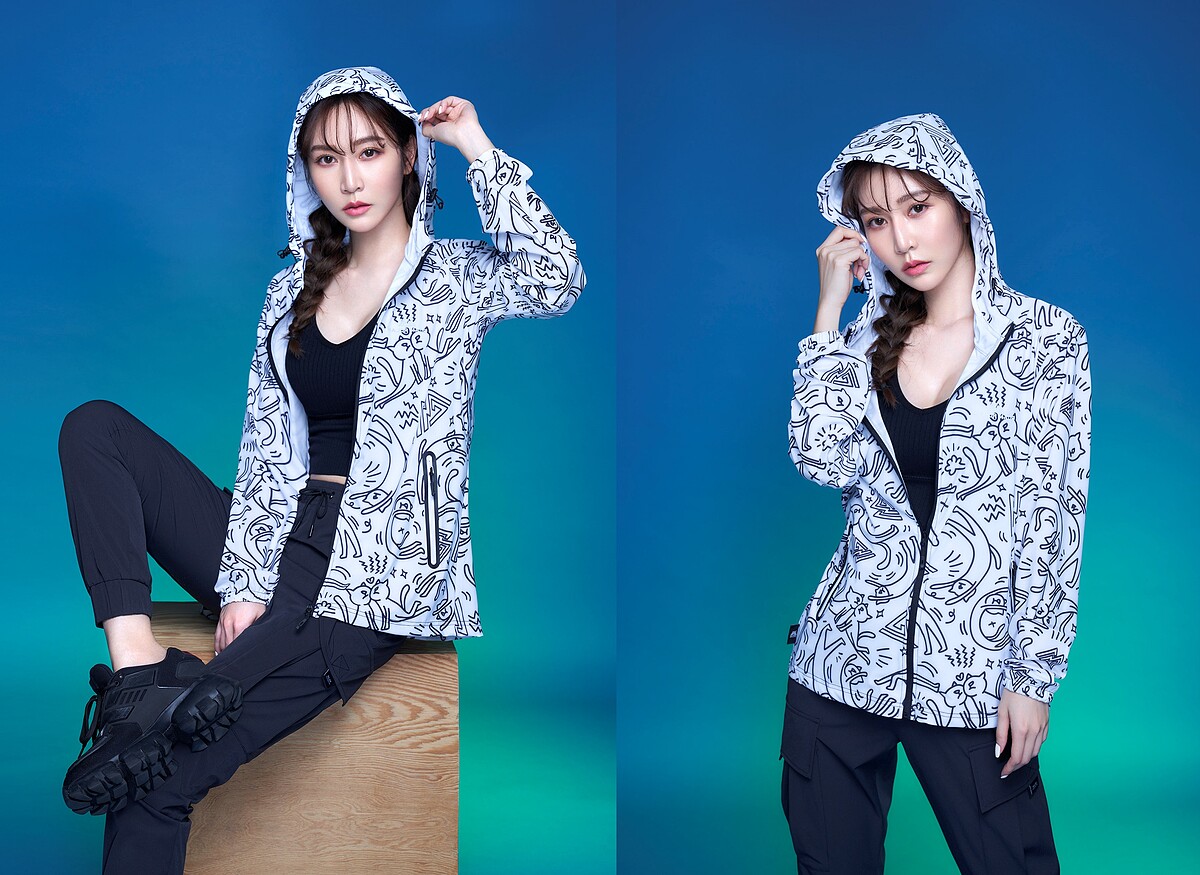 機能服飾品牌「MAJOR MADE瞬涼登峰衣」最新代言人，就是性感女神曾菀婷！