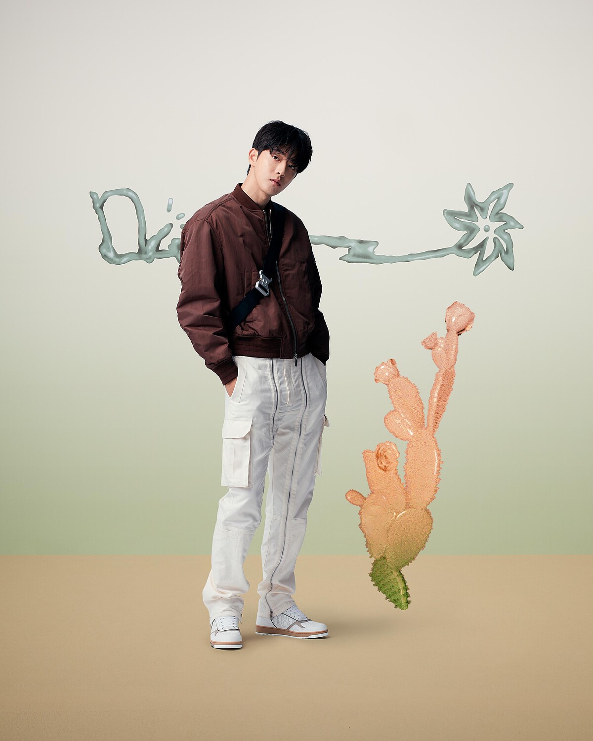 南柱赫、羅伯派汀森、村上隆等名人都是此場大秀的遠距觀秀座上賓