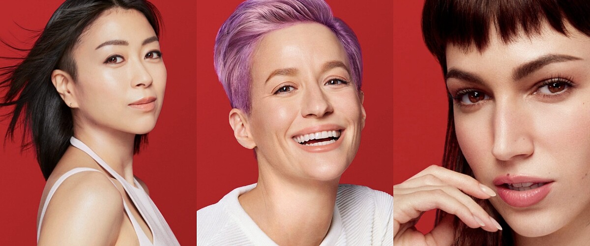 資生堂2021「小紅瓶」全球代言人宇多田光、POWER IS YOU形象大使梅根.拉皮諾、POWER IS YOU形象大使烏蘇拉&middot;可貝蘿