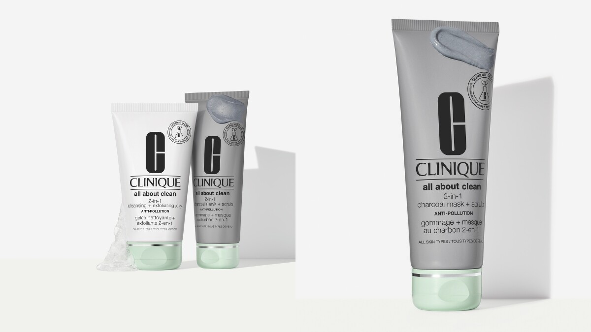 倩碧今年夏天推出的清潔新品，右為全效淨化深呼吸面膜倩碧全效淨化深呼吸面膜100ml，NT1,250