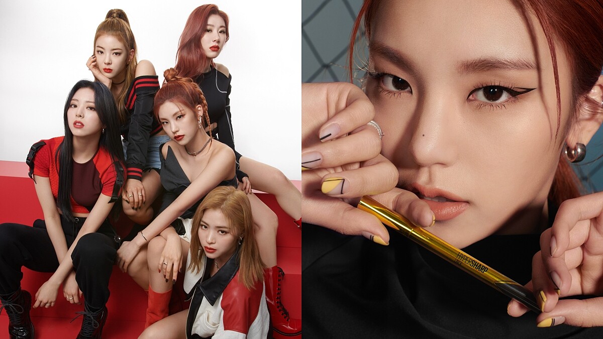 媚比琳2021全球代言人韓國爆紅女團ITZY霸氣登場，成員最愛彩妝首度公開