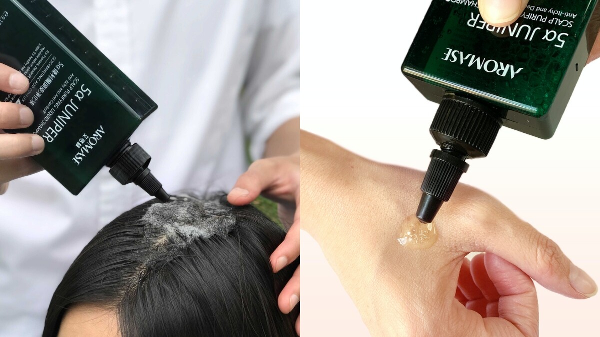 AROMASE 5&alpha;捷利爾頭皮淨化液 260 mL，NT350、820mL，NT950