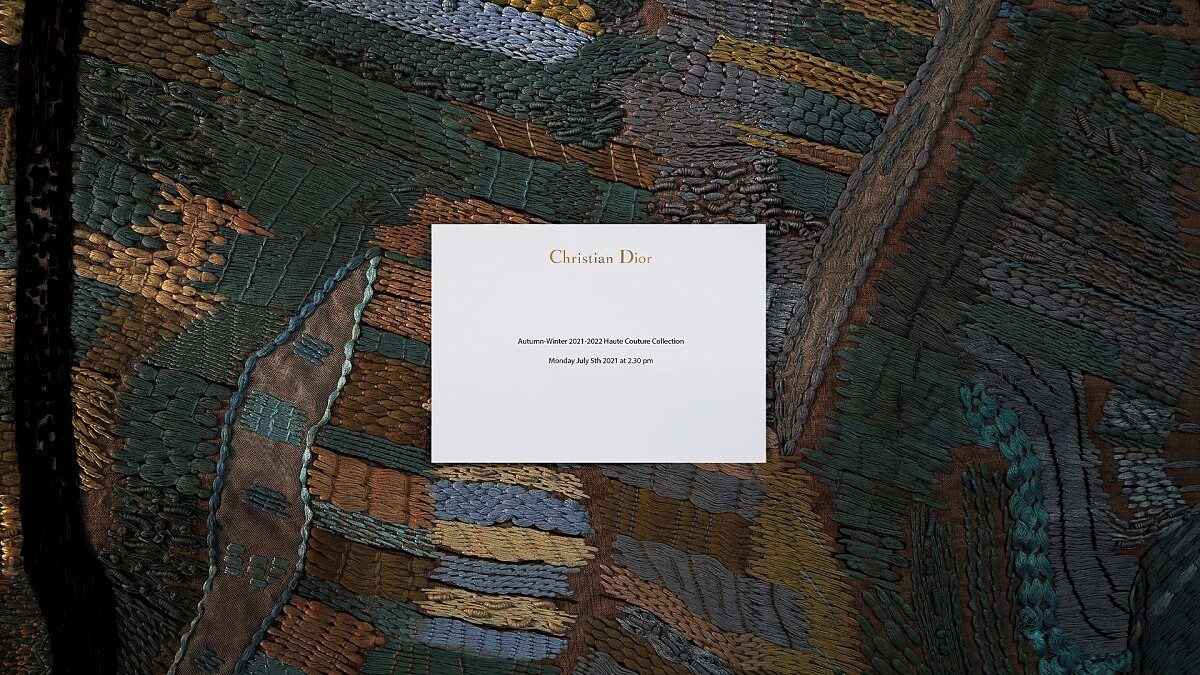 Dior 2021秋冬高訂系列線上看！重新回歸實體大秀，將於台灣時間7月5日晚間8點半登場