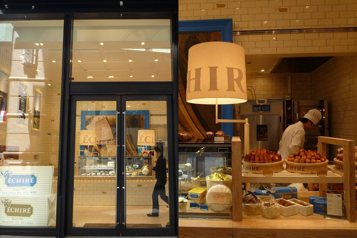 現場販售新鮮現做的麵包、蛋糕製品。