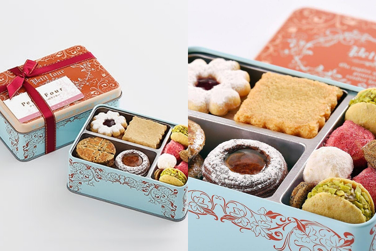 餅乾禮盒（甜）日幣2,500元（含稅）。