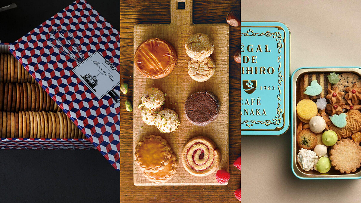 精選6款人氣日本鐵盒餅乾，可愛精美的鐵盒包裝能珍藏再使用