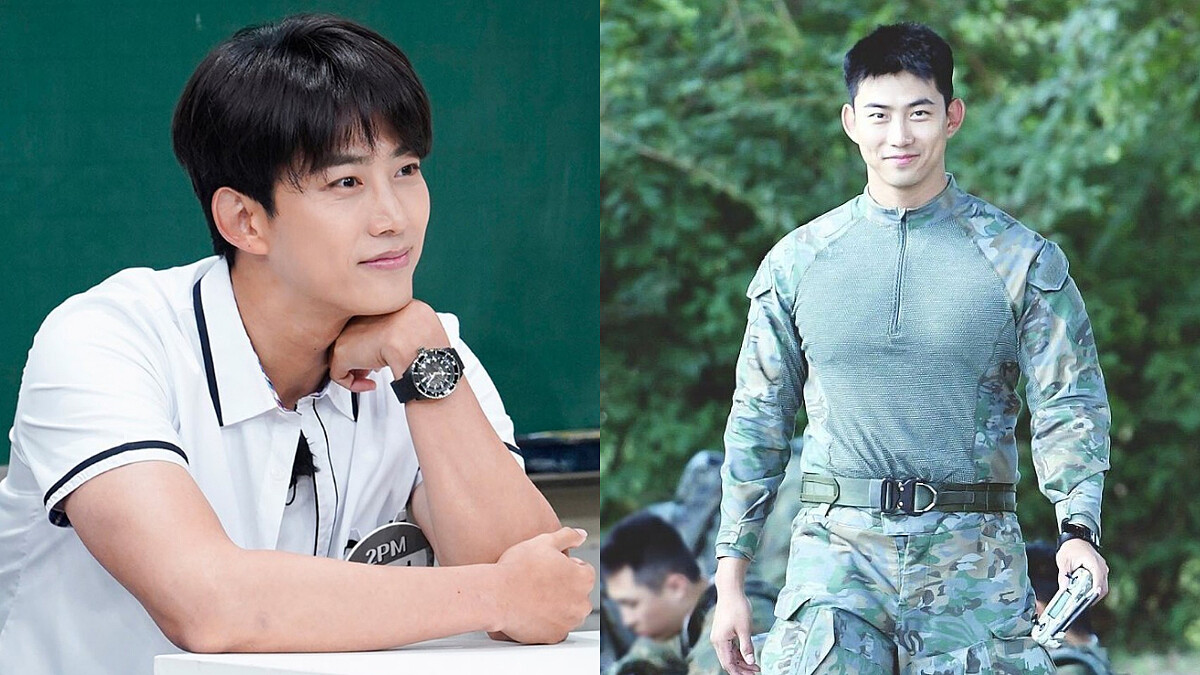 2PM玉澤演當兵照曝光！體重99公斤厚實胸肌、寬肩被封「韓國隊長」，女孩們又戀愛了