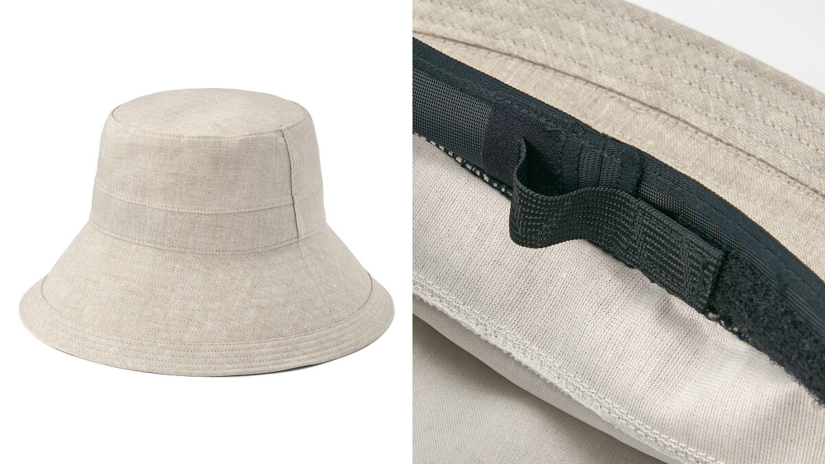 法國亞麻鬱金香帽，NT$990