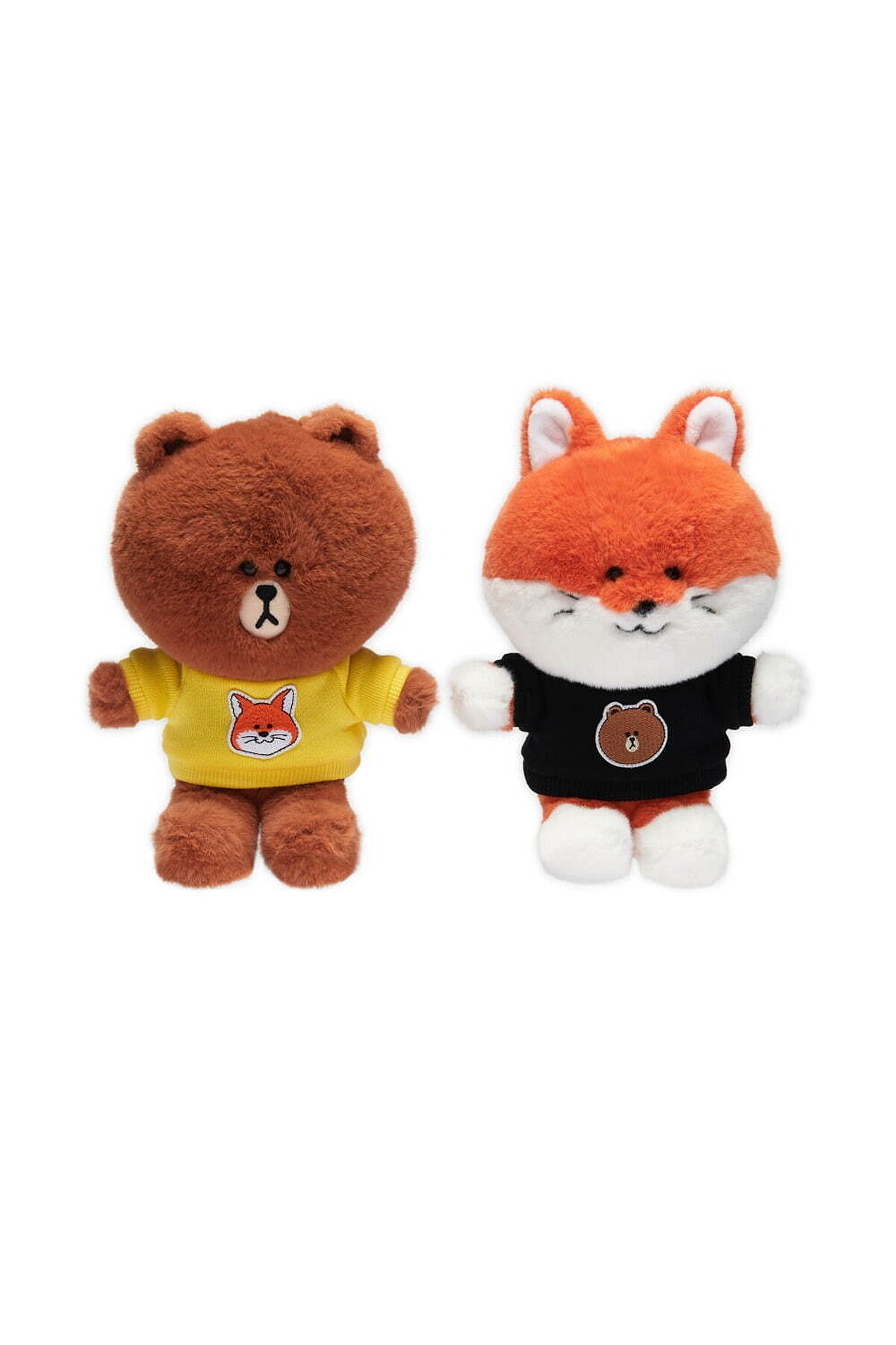 Maison Kitsun&eacute; X Line Friends聯名娃娃，，售價NT$2,800