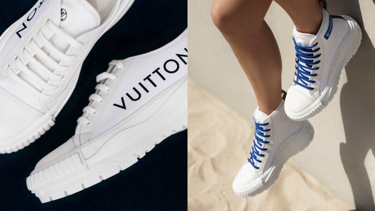 Louis Vuitton LV Squad系列帆布鞋，NT31,000-NT32,500