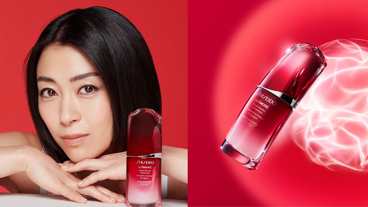 只要三天，肌膚就像做完電波！全新資生堂小紅瓶＃電波精華一抹開啟肌底微循環，宇多田光親身見證三天找回年輕彈潤亮