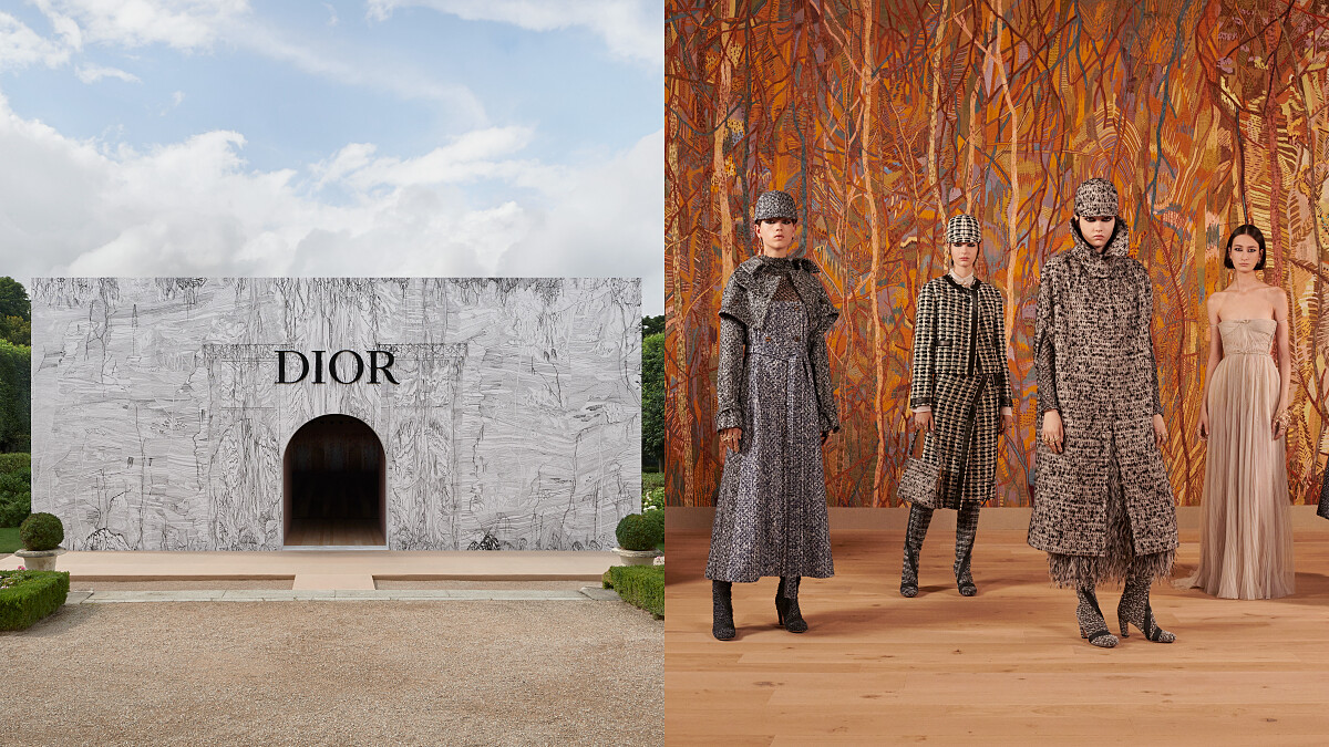 Dior 21/22高訂服實體秀回歸！仙氣依舊，迪奧透過手工刺繡專注於美好的「當下」時刻