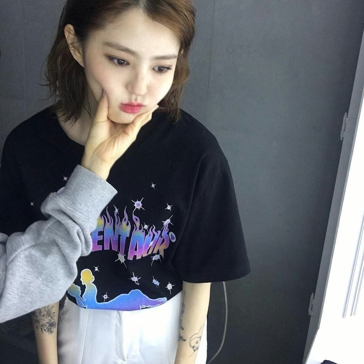 韓韶禧 曾因刺青叼菸照惹議