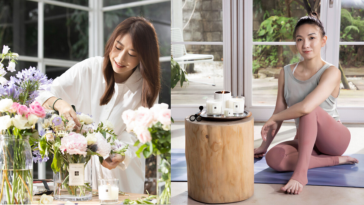 讓Jo Malone London居家香氛為在家的生活添增優雅儀式感！三位職人分享居家療癒的方法，讓身心靈放鬆原來這麼簡單