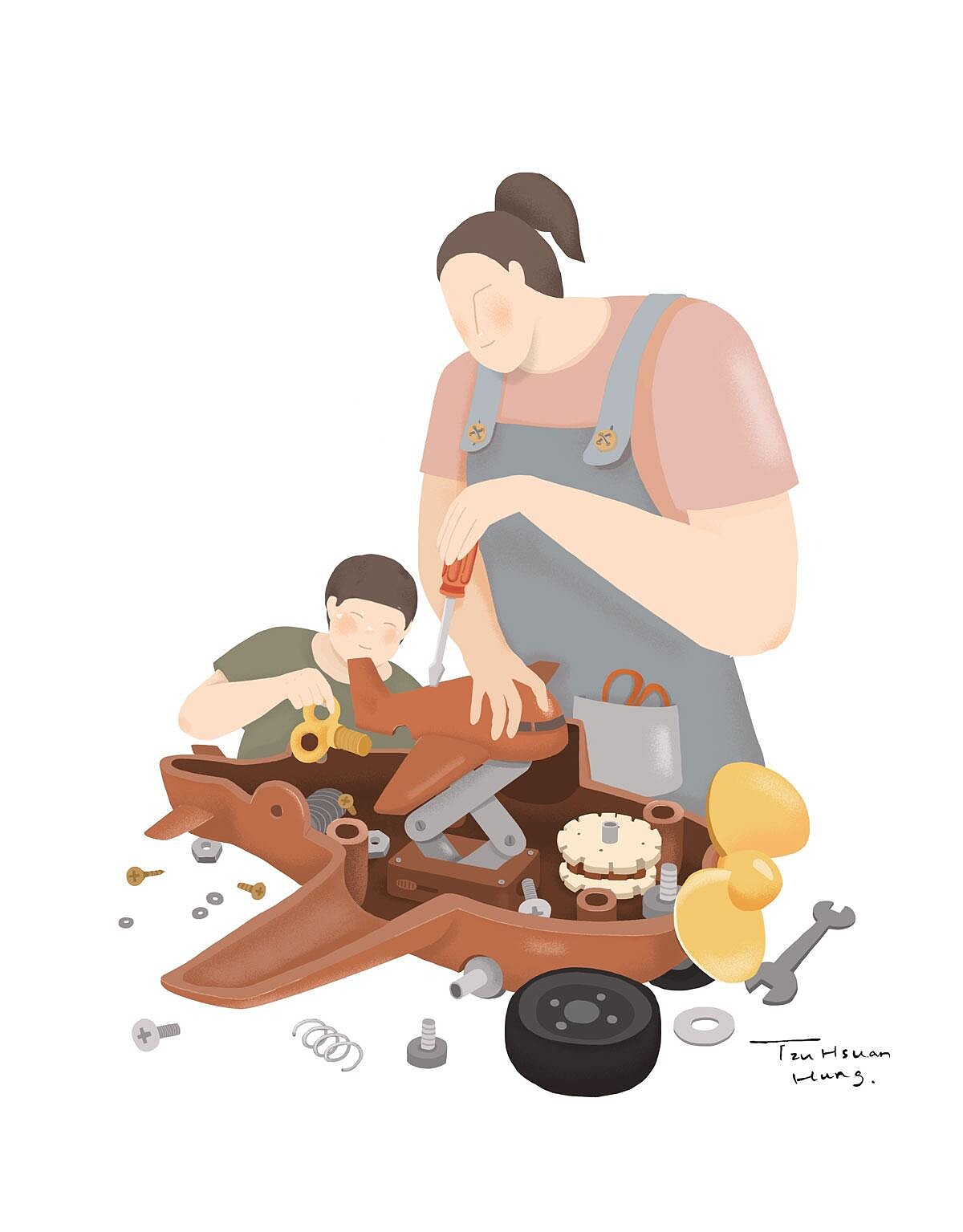 ▲插圖／Hungtheart