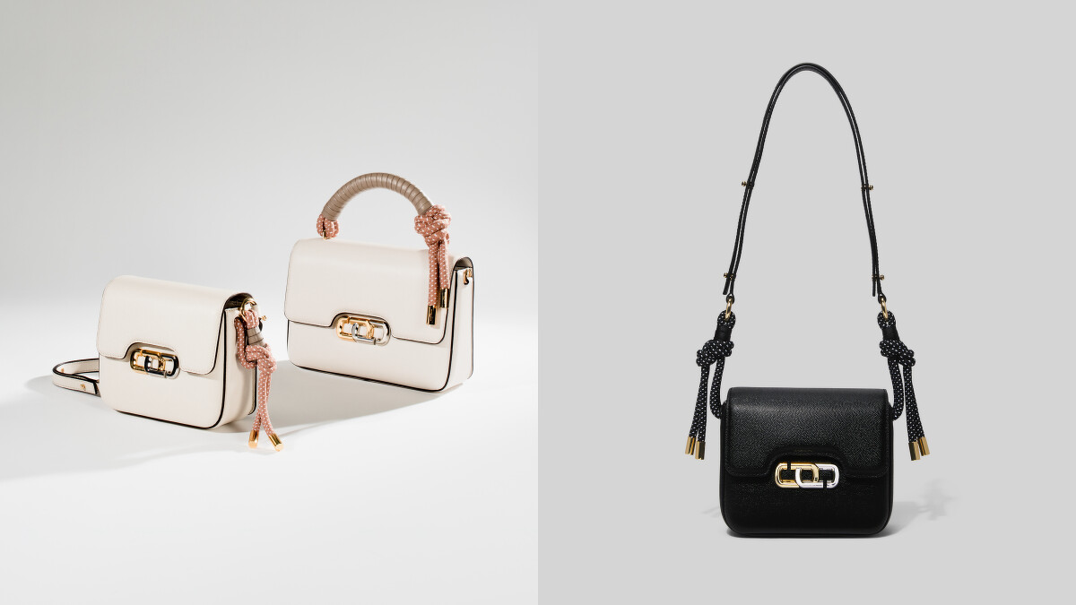 Marc Jacobs Mini The J Link,售價NT$18,900(註:左圖左方為Mini The J Link、右方為正常尺寸的The J Link)