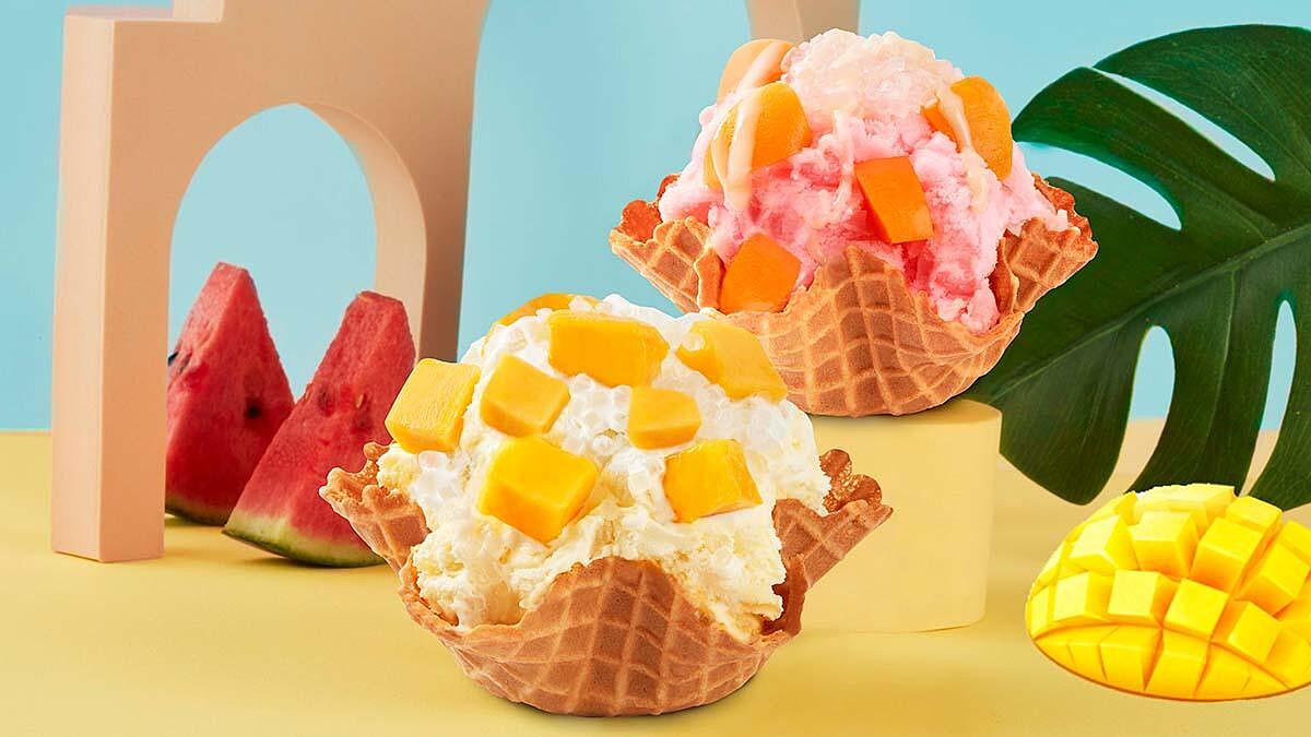 第二杯50元！COLD STONE推楊枝甘露、西瓜冰淇淋，加入雙倍愛文芒果打造爆汁果肉感，今夏消暑首選