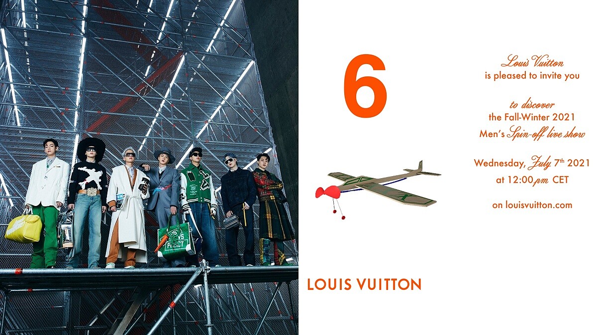 LV 2021秋冬男裝大秀線上看！首爾直擊品牌大使BTS全員到齊，台灣時間7月7日晚上6點發表