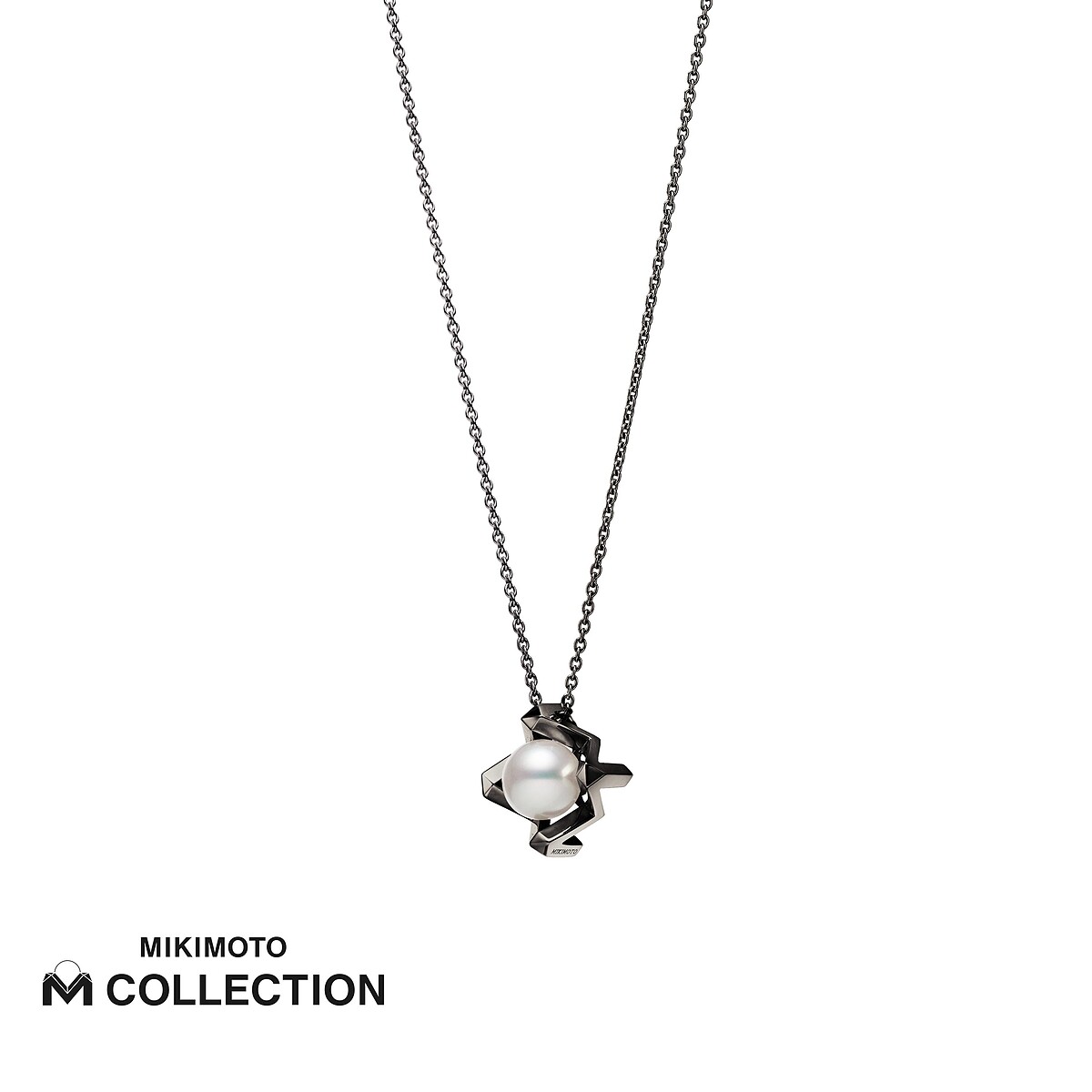 Mikimoto M Collection 純銀墜鍊，價格NT$24,000