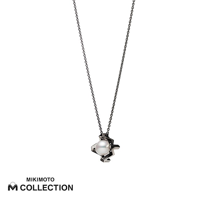 Mikimoto M Collection 純銀墜鍊，價格NT$24,000