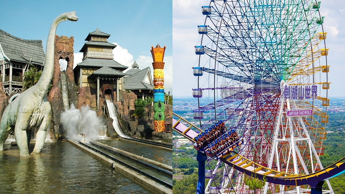 全台5大樂園7/13起微解封！六福村高標降人流至10%、麗寶樂園設置「國家級智慧防疫門」無接觸消毒