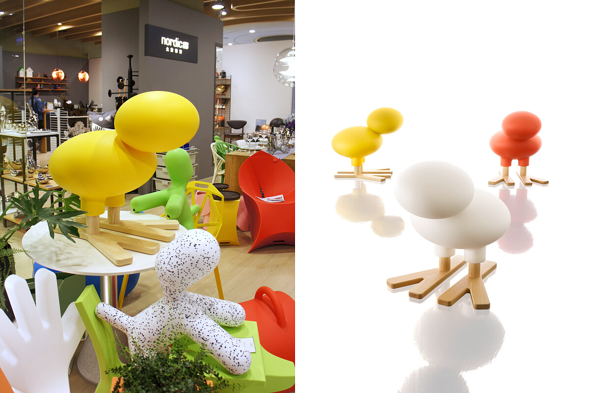 Happy Bird 芬蘭森林鳥（三色），Magis，NT18,000。