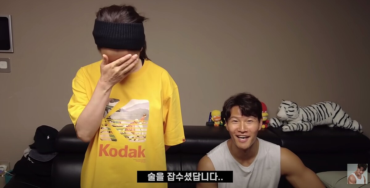 宋智孝 宿醉成為 金鍾國 健身頻道首位嘉賓