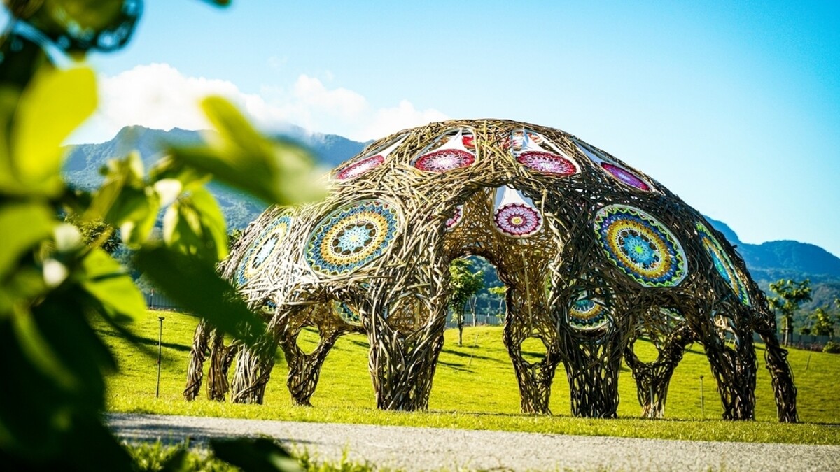 「2021縱谷大地藝術季」《穹頂上有花》